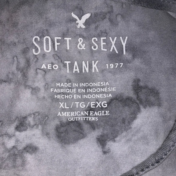 Soft & Sexy strappy. Tie dye AEO tank - Picture 4 of 4